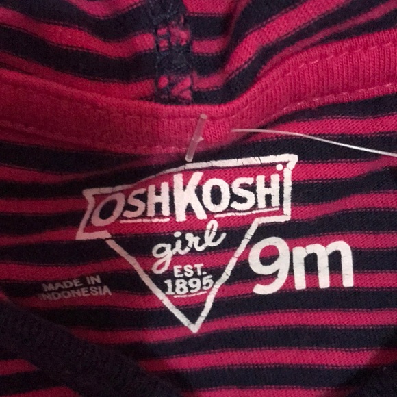 OshKosh long sleeve hooded shirt - Picture 2 of 2